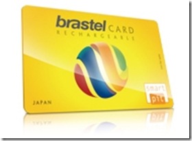 Cartão da Brastel